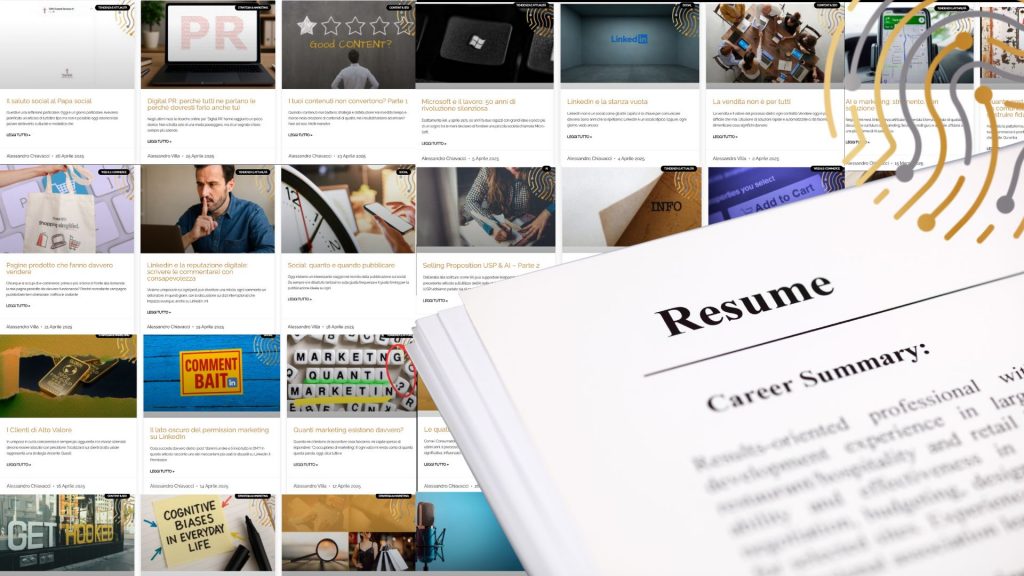 I tuoi contenuti raccontano molto più del tuo curriculum. Ecco perché il personal branding oggi è una strategia fondamentale per il tuo futuro professionale.