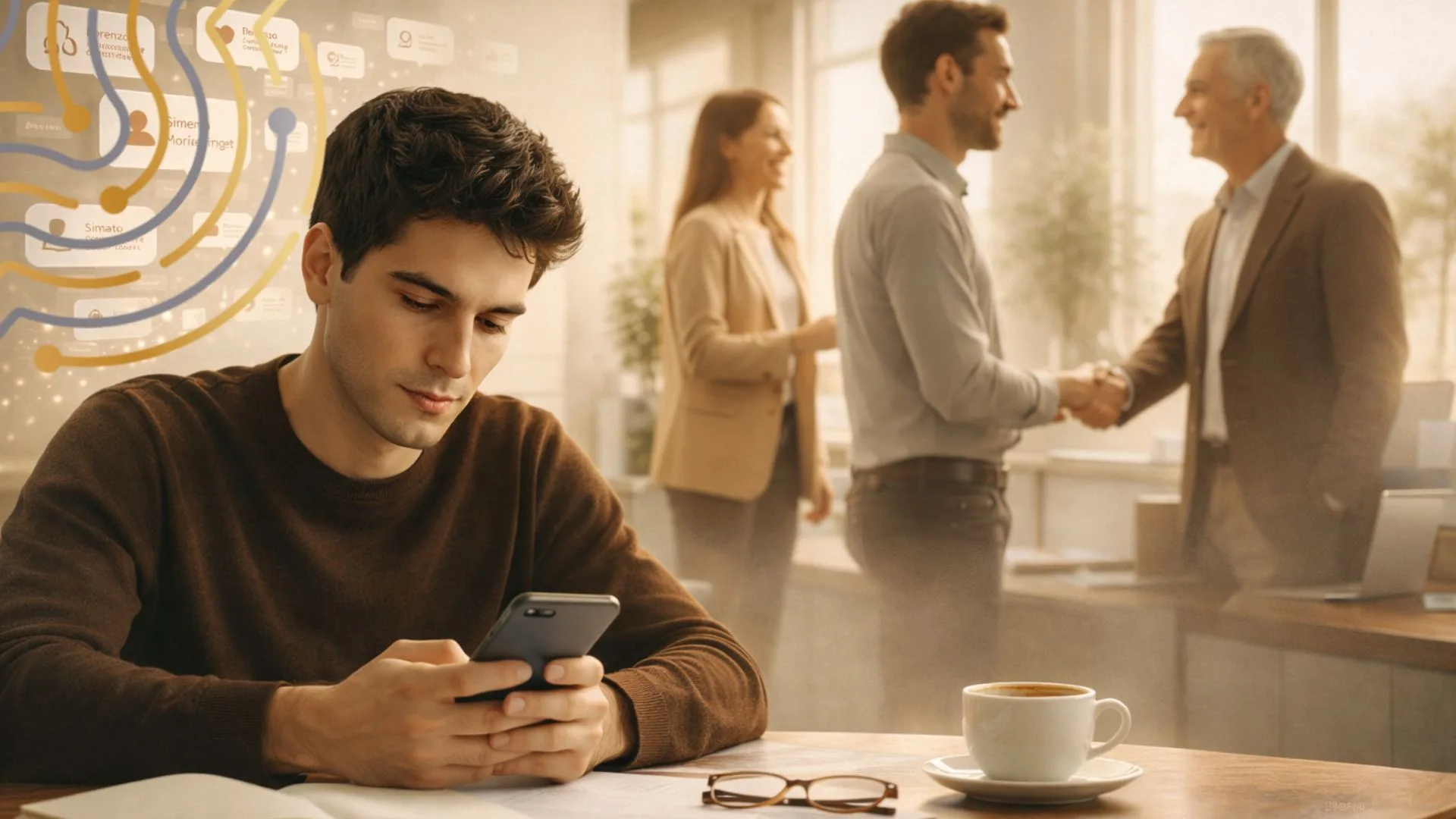 Qual è il vero legame tra social e risultati economici? Una riflessione su tempo, pazienza e reputazione che sedimenta.